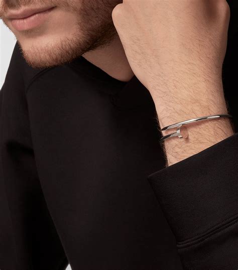 bracelet homme clou cartier|thin juste un clou bracelet.